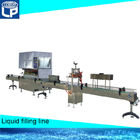 35cans/Min Automatic Liquid Filling Machine , 15m/Min Wine Linear Filling Machine