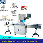 100mm Beer Can Sealer Machine , 33cans/Min Automatic Can Seamer