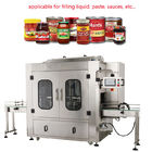 500ml Mango Pickle Bottle Filling Machine , 10bottles/Min Piston Liquid Filling Machine