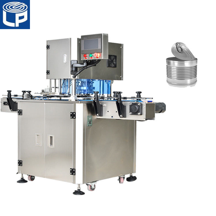 high speed automatic single head plastic pet aluminum tin beverage beer can seamer machine  for sale