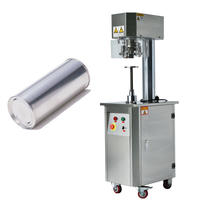 2 Rollers Manual Beer Can Sealer , 23cans/Min Beer Can Seamer Machine