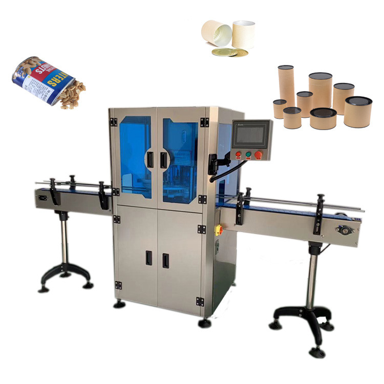 CSA Soda Can Sealer Machine , 120mm Tin Can Seamer Machine